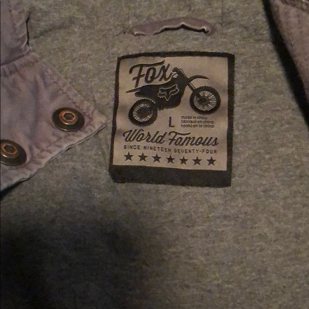 Size large fox winter jacket - Picture 2 of 2